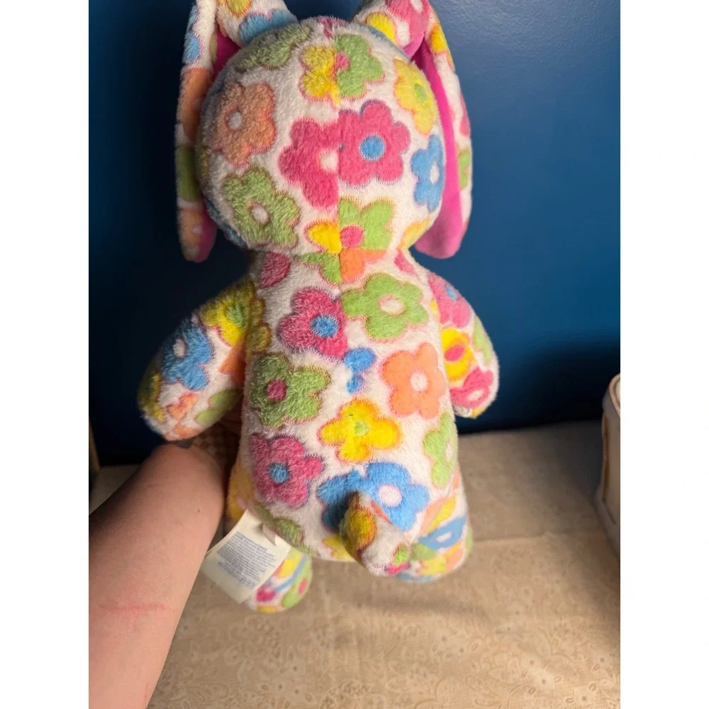 Build-A-Bear 25th Anniversary Blossom Bunny Floral Plush Retired 2010 Inspired